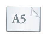 A5  esite 4 - 20 sivuinen vaakamalli