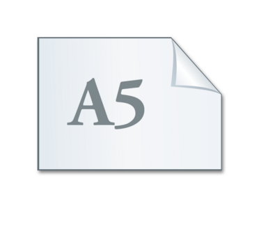 A5 kortti vaakamalli